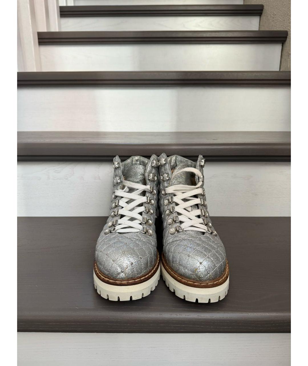 LE SILLA Серебряные ботинки, фото 7