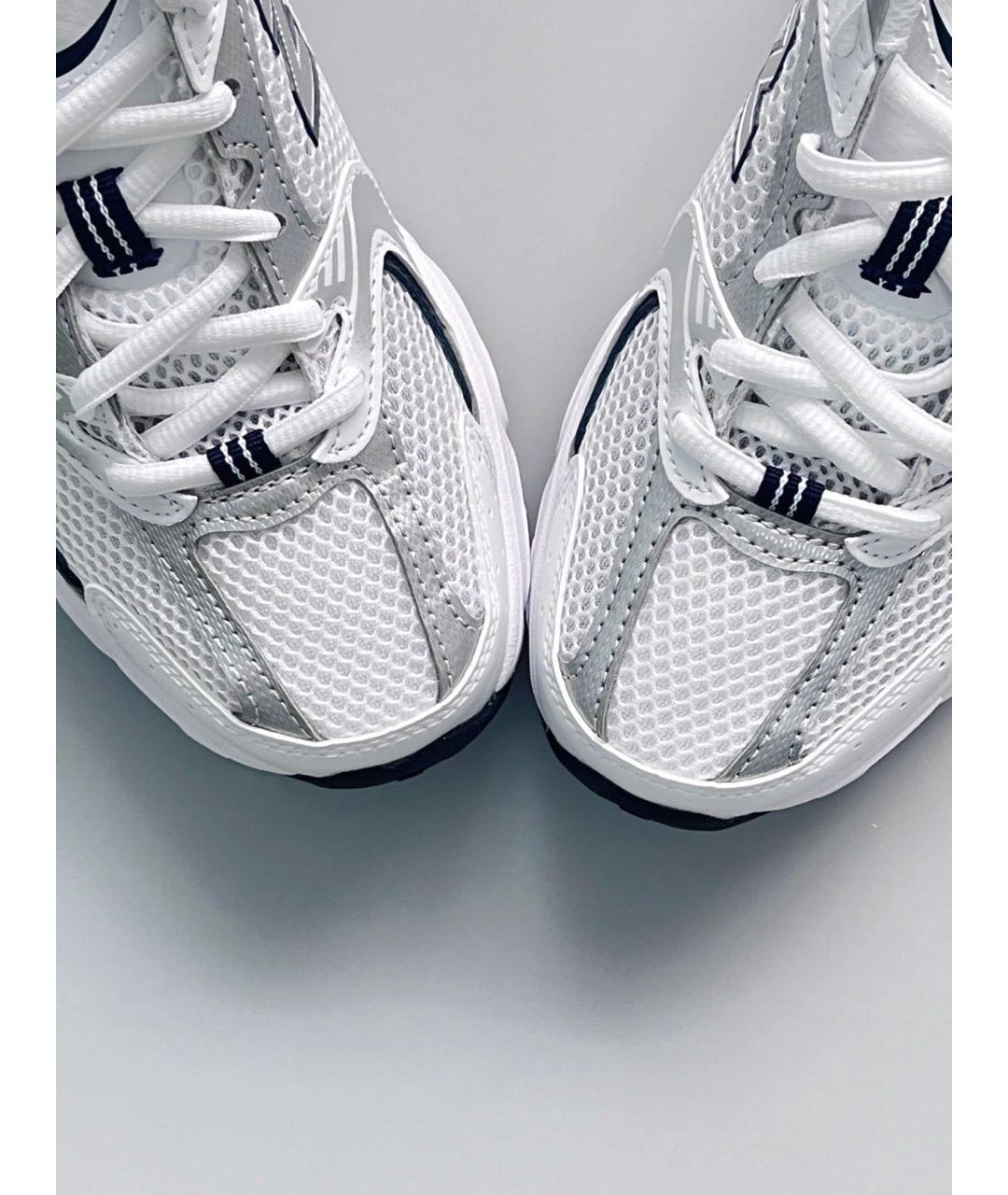 NEW BALANCE Белые низкие кроссовки / кеды, фото 3