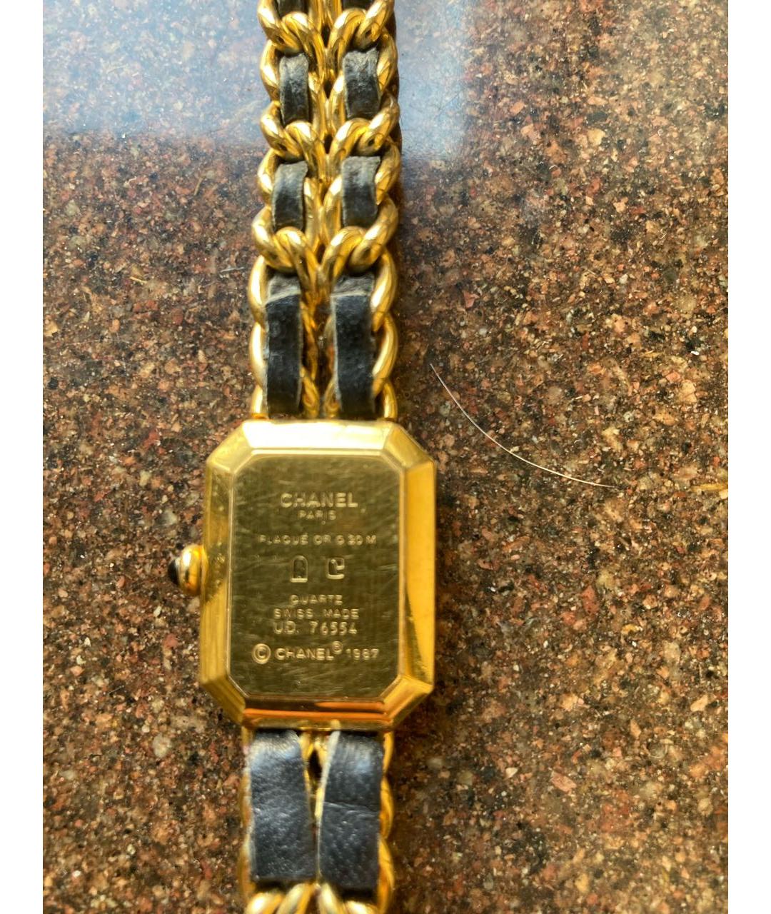 CHANEL PRE-OWNED Золотые позолоченные часы, фото 2