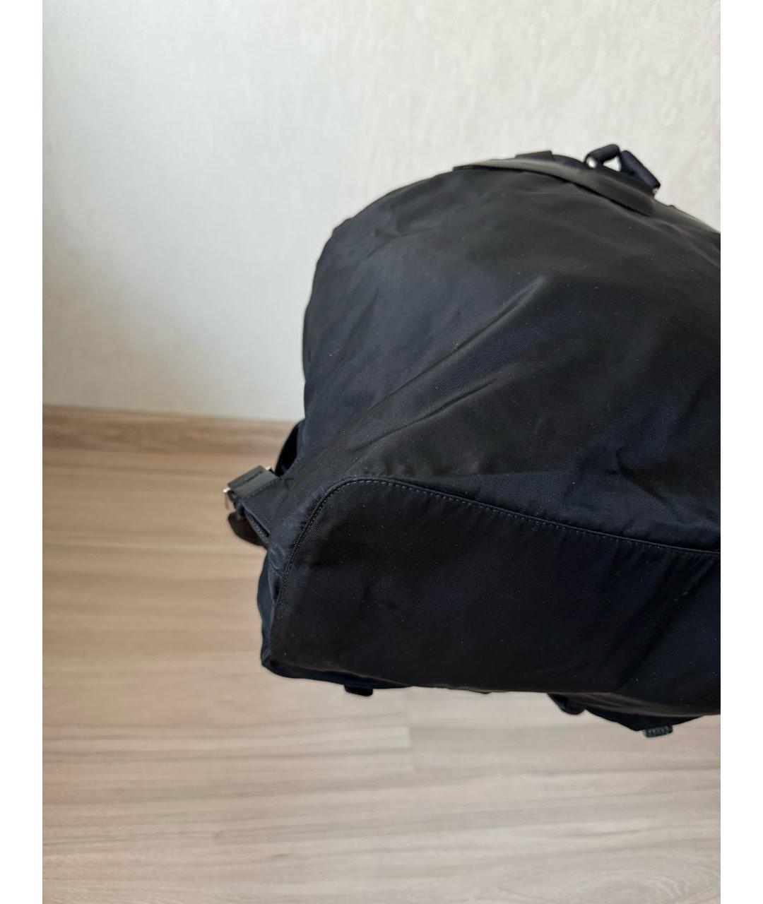 PRADA Черный рюкзак, фото 4