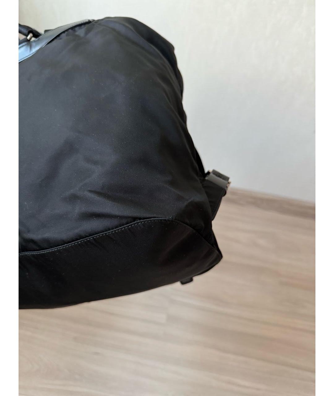 PRADA Черный рюкзак, фото 5