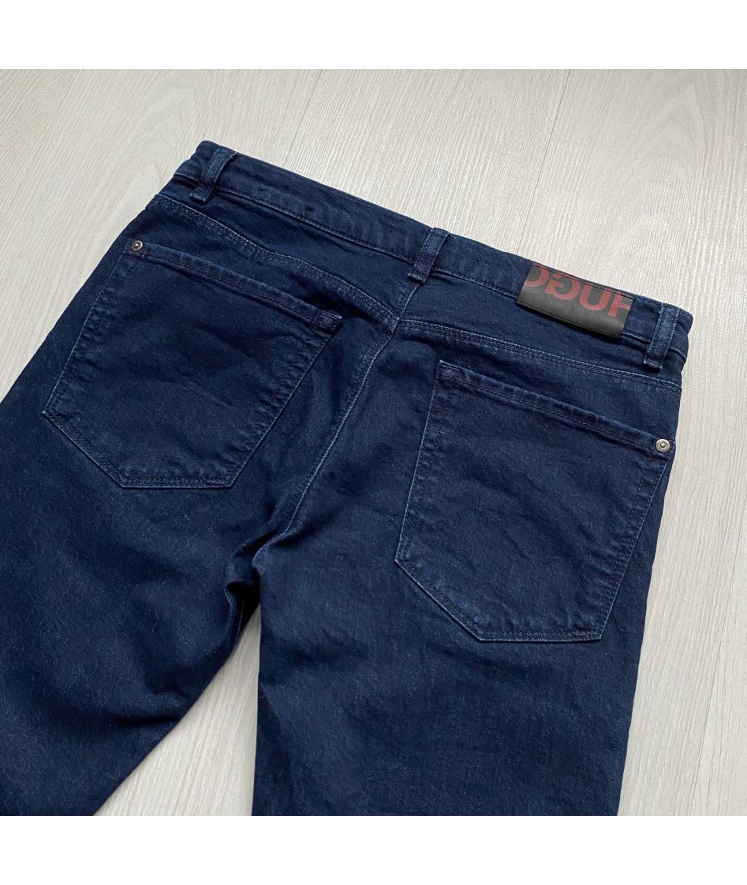 HUGO BOSS Темно-синие джинсы скинни, фото 6