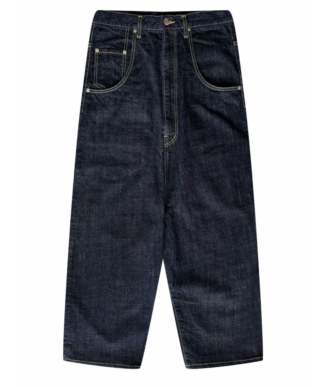 COMME DES GARÇONS Темно-синие хлопковые джинсы, фото 1
