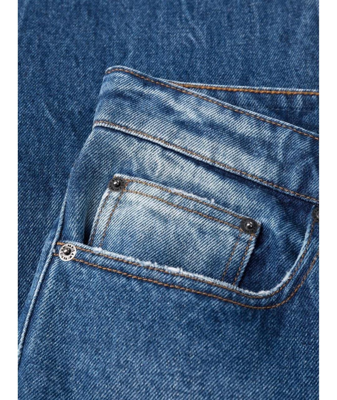 AMI ALEXANDRE MATTIUSSI Синие джинсы, фото 5
