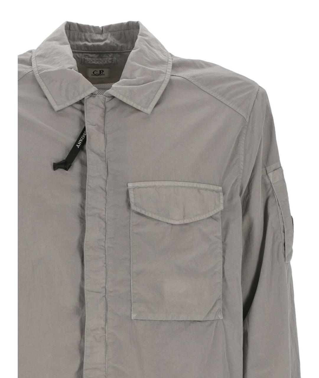 CP COMPANY Серая полиамидовая рубашка, фото 2