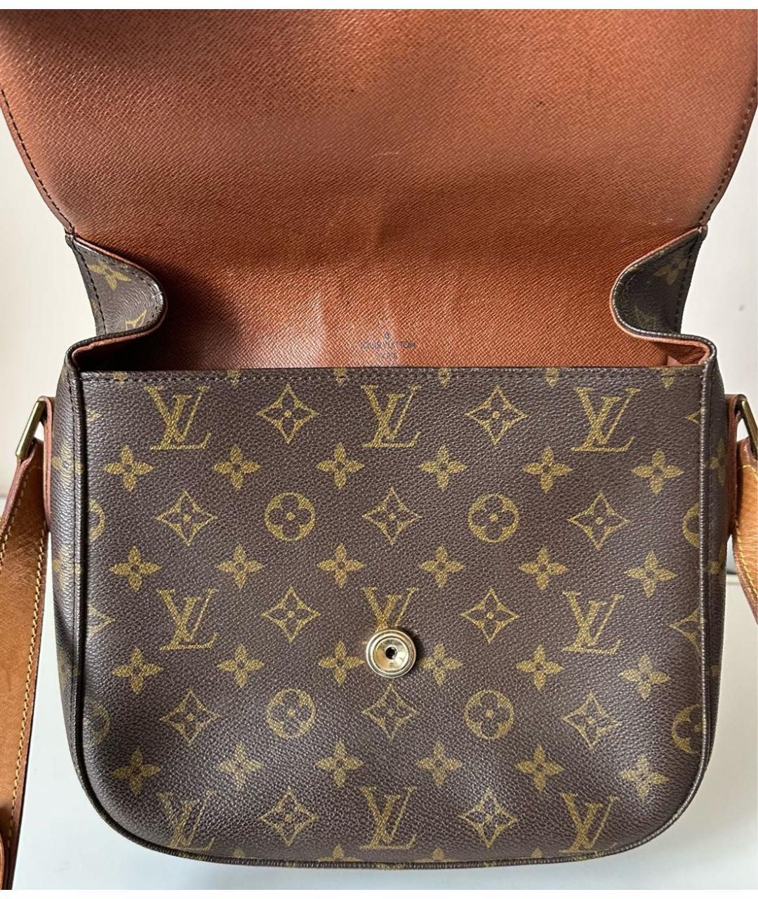 LOUIS VUITTON PRE-OWNED Коричневая сумка через плечо, фото 7