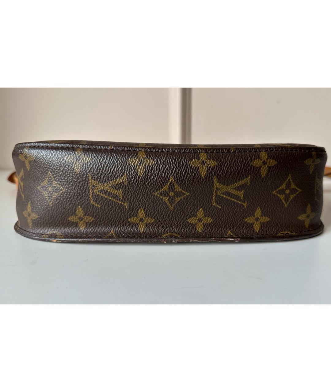 LOUIS VUITTON PRE-OWNED Коричневая сумка через плечо, фото 5