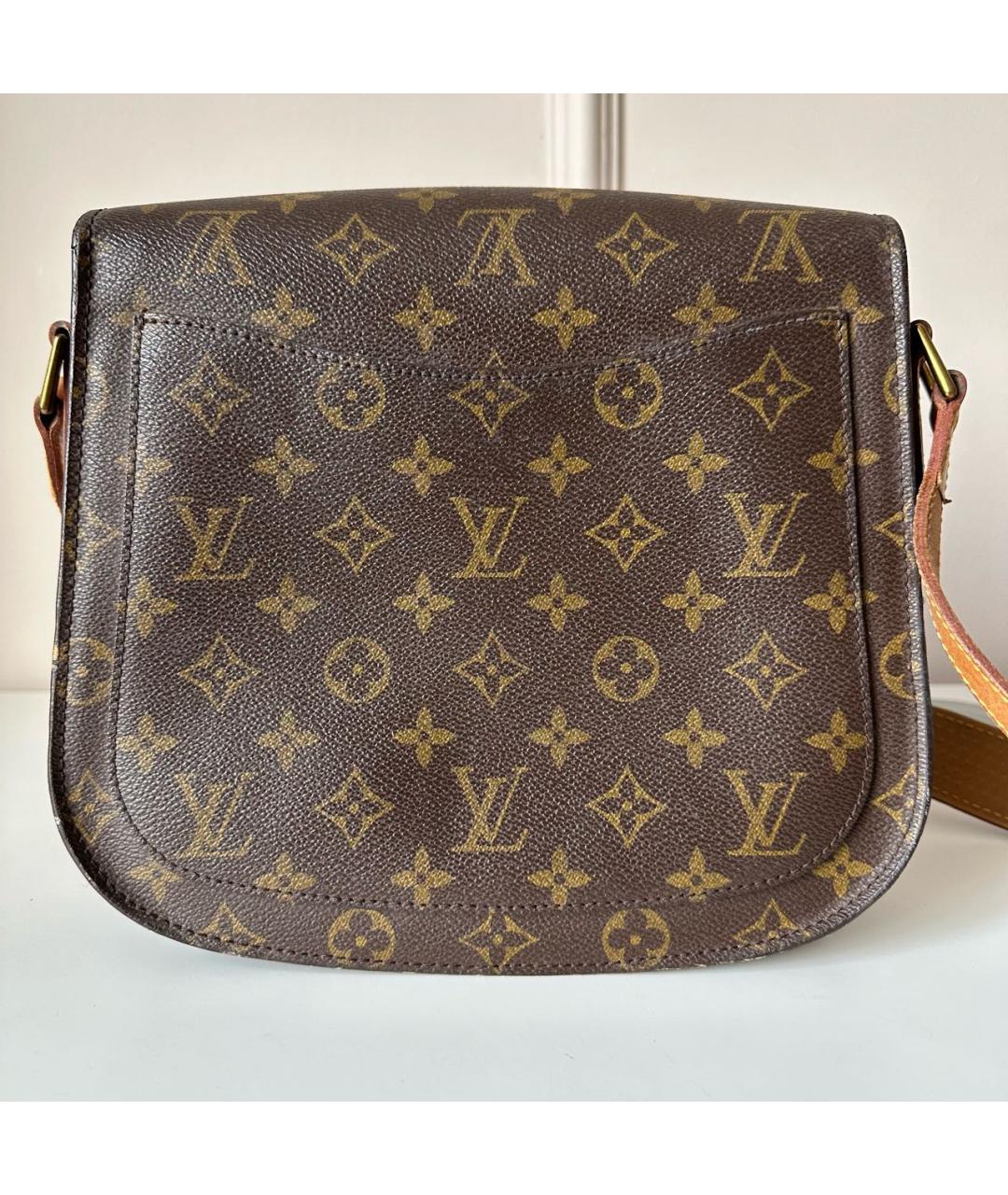 LOUIS VUITTON PRE-OWNED Коричневая сумка через плечо, фото 2