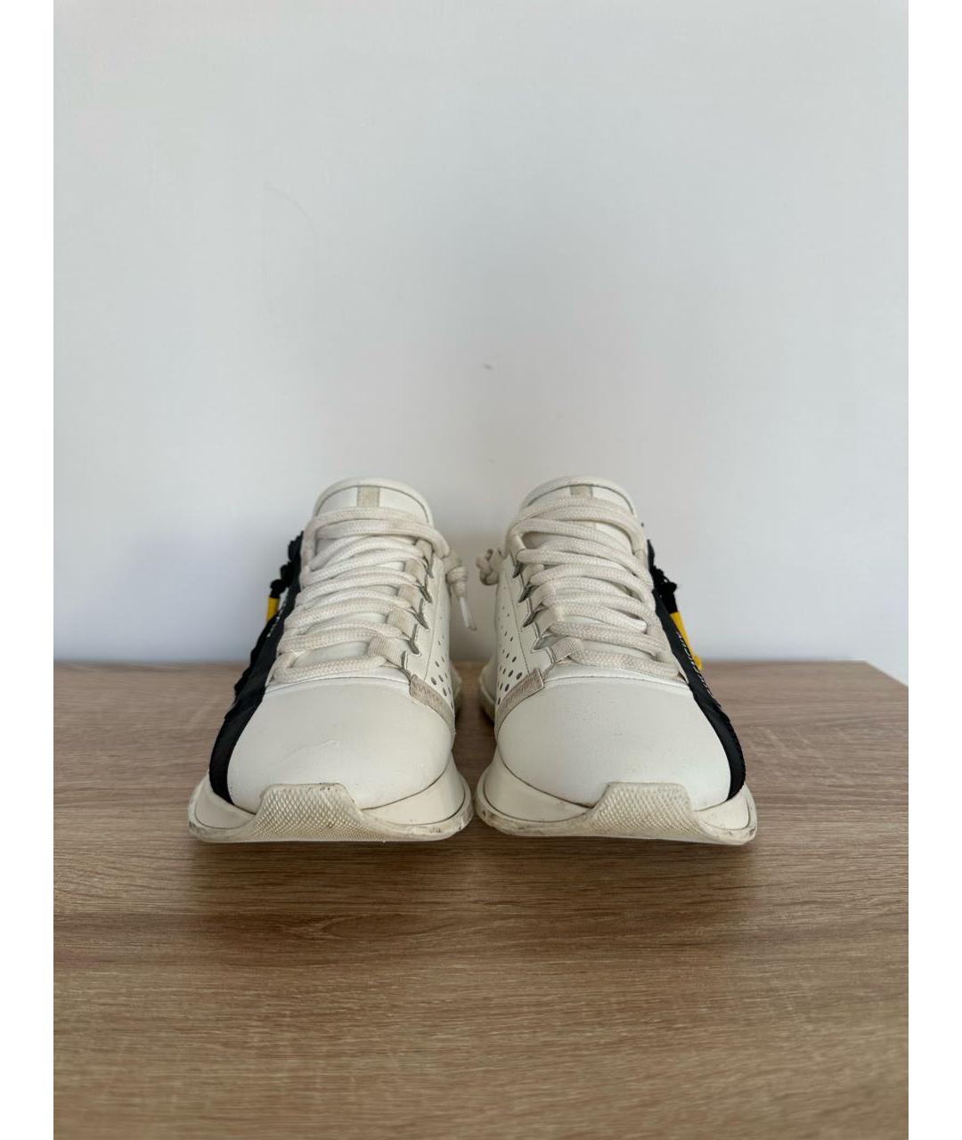 GIVENCHY Белые кожаные кроссовки, фото 2