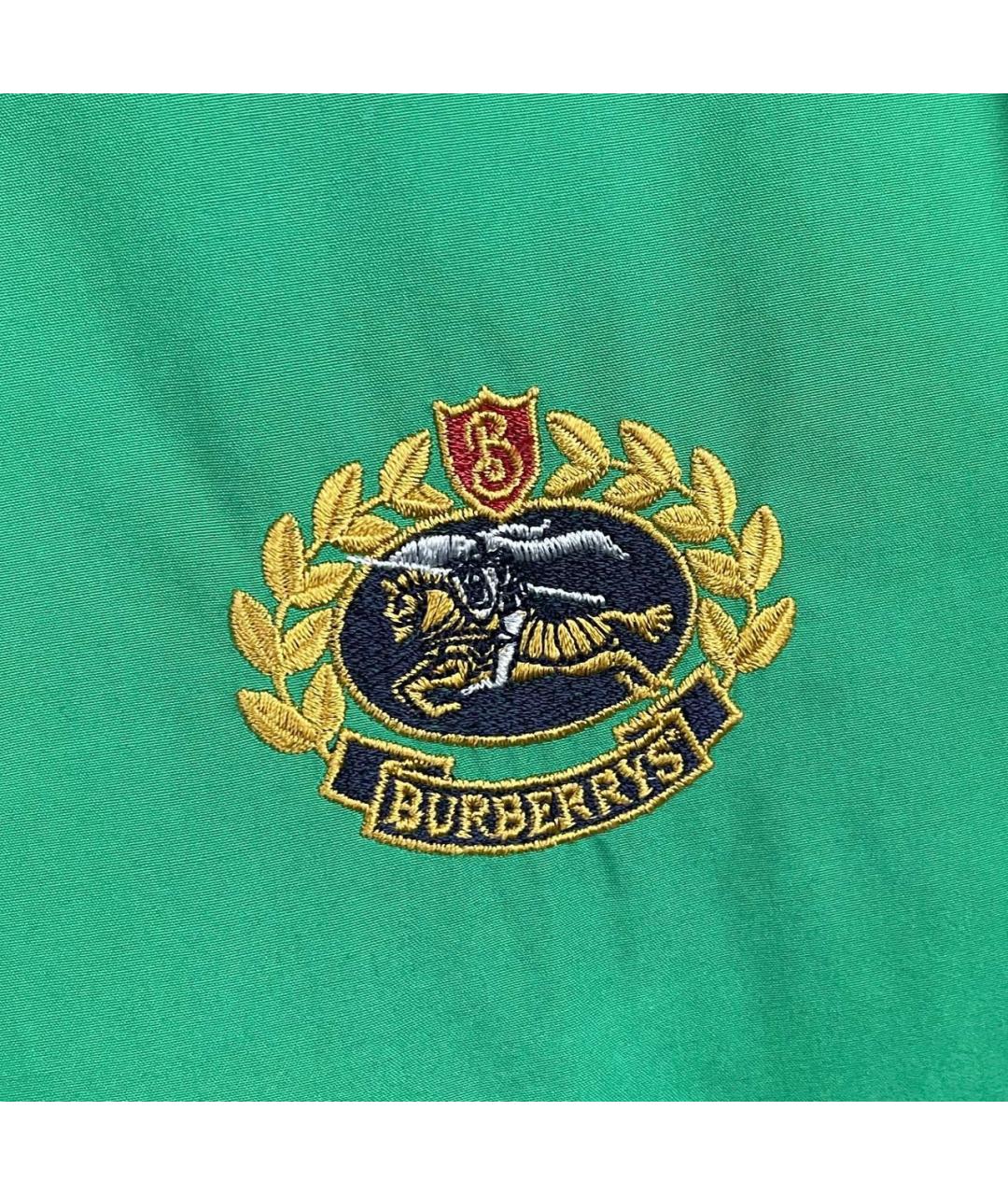 BURBERRY Зеленая куртка, фото 4