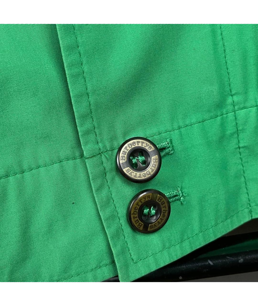 BURBERRY Зеленая куртка, фото 3