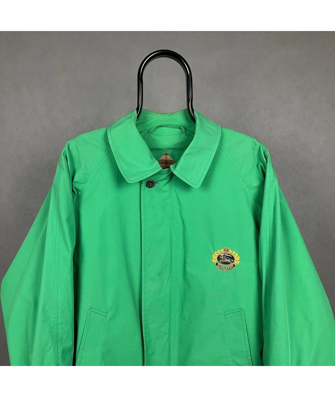 BURBERRY Зеленая куртка, фото 2