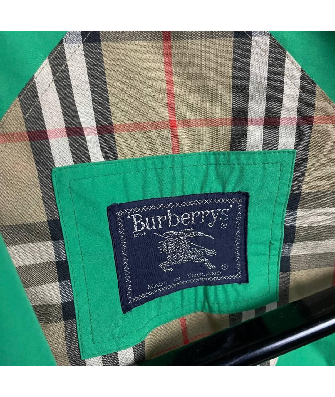 BURBERRY Зеленая куртка, фото 7