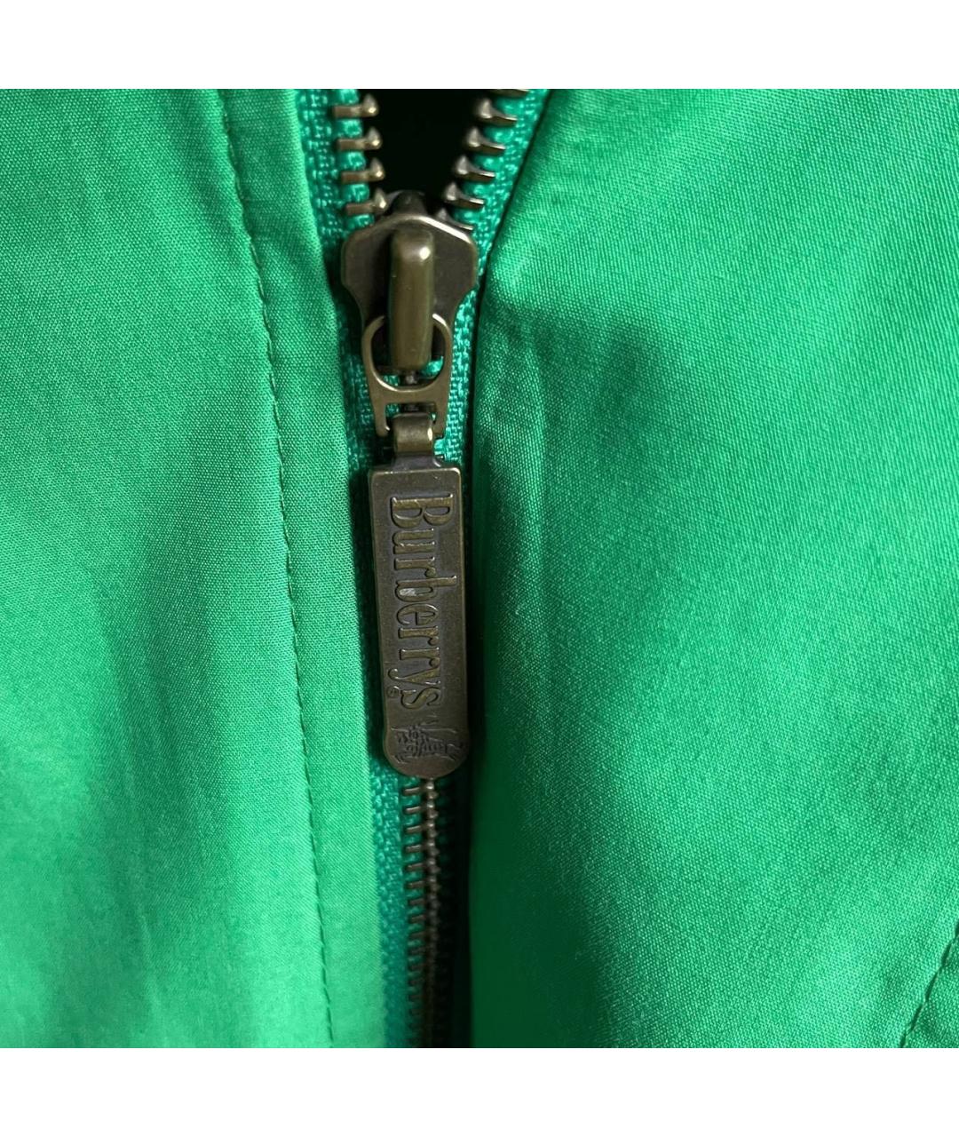 BURBERRY Зеленая куртка, фото 5