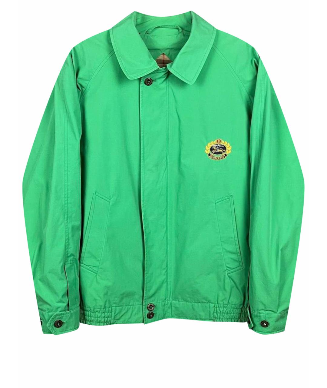 BURBERRY Зеленая куртка, фото 1