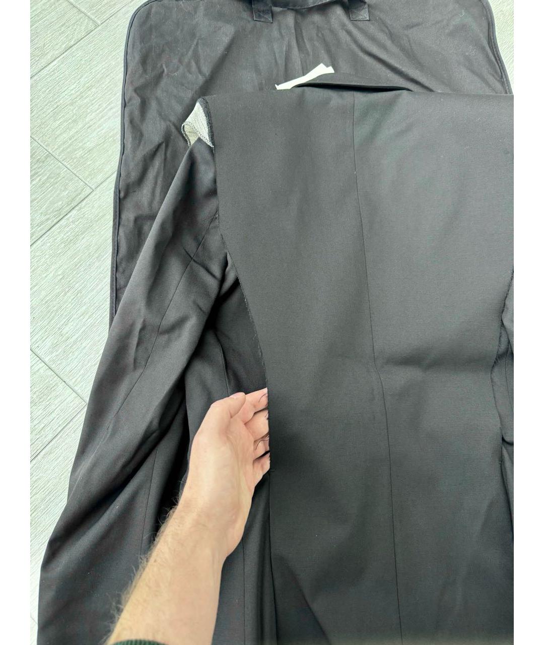 VETEMENTS Черный шерстяной жакет/пиджак, фото 7
