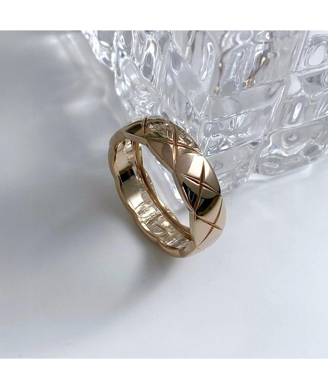 CHANEL Золотое кольцо из розового золота, фото 2