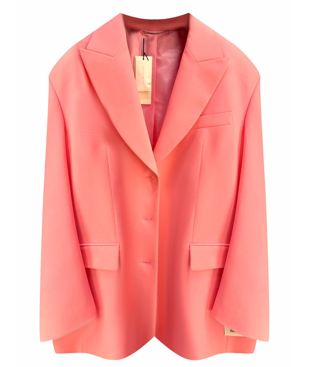 MAGDA BUTRYM Розовый шелковый жакет/пиджак, фото 1