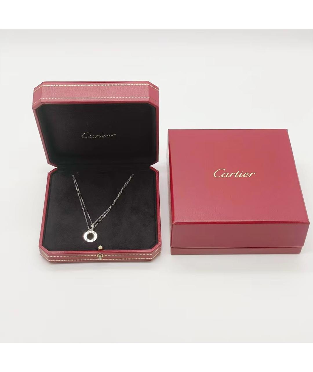 CARTIER Колье из белого золота, фото 5