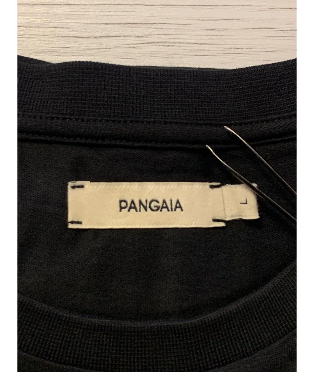 THE PANGAIA Черная хлопковая футболка, фото 3