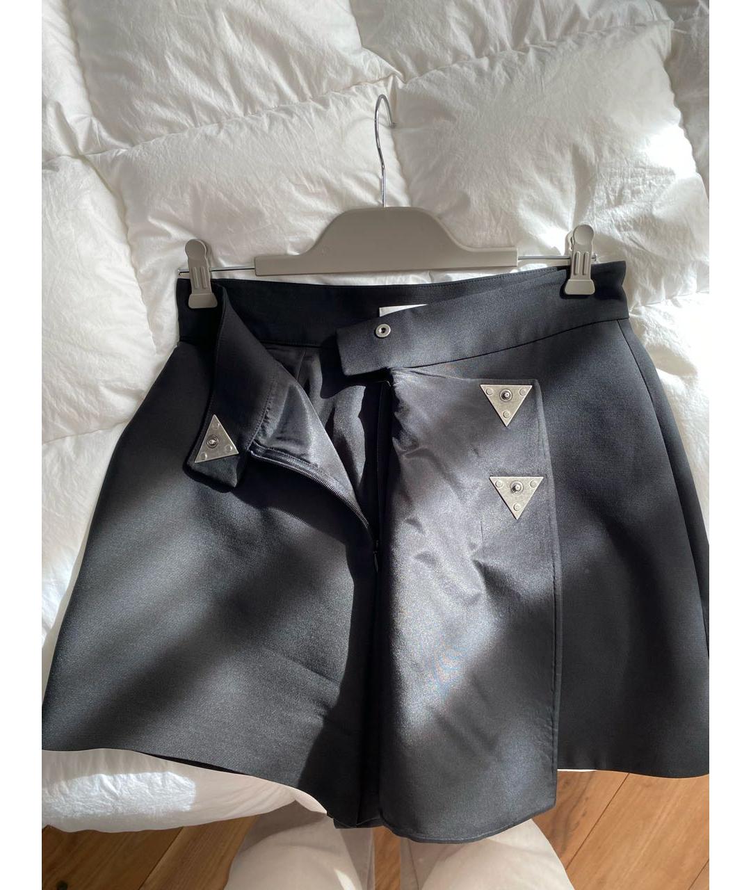 VALENTINO Черные шерстяные шорты, фото 3