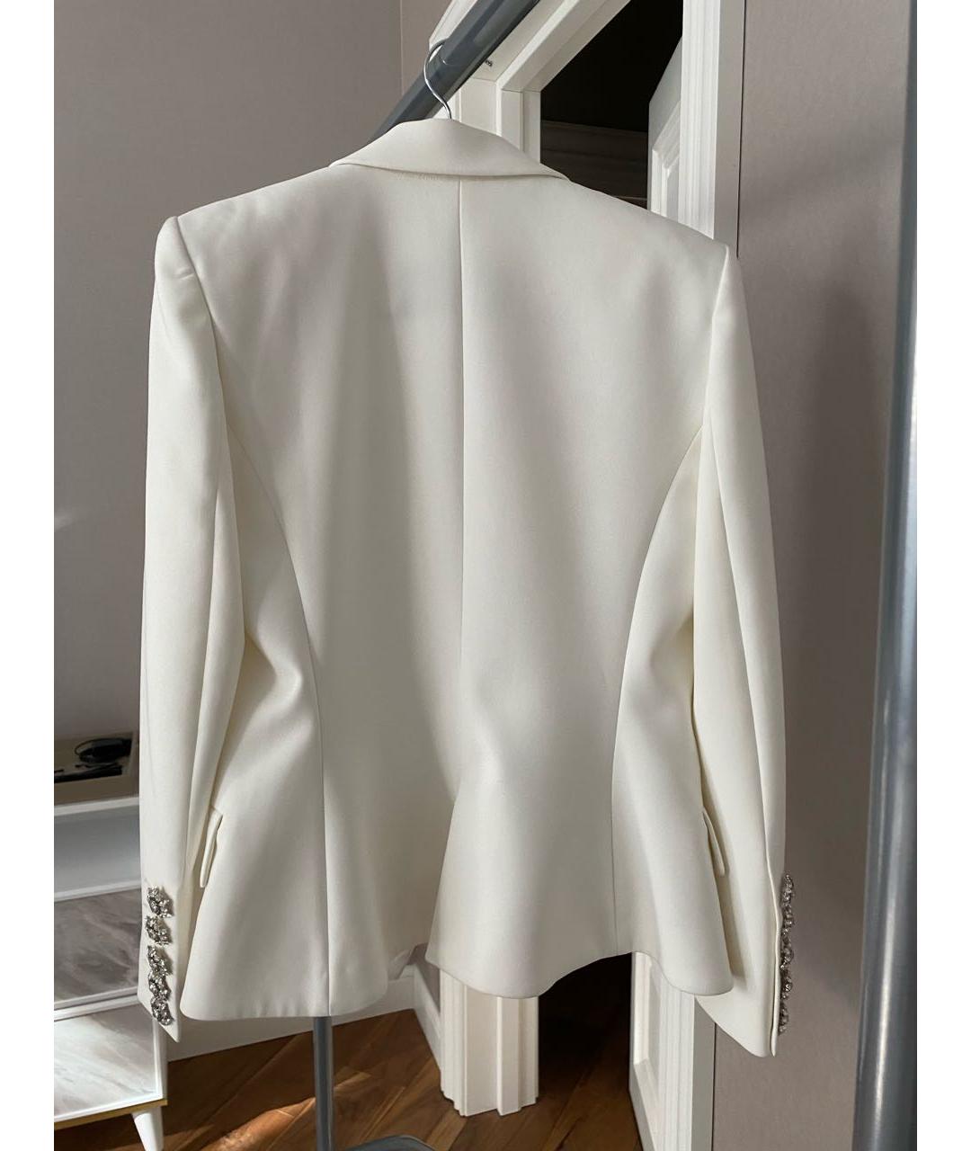 ALEXANDRE VAUTHIER Белый полиэстеровый жакет/пиджак, фото 2