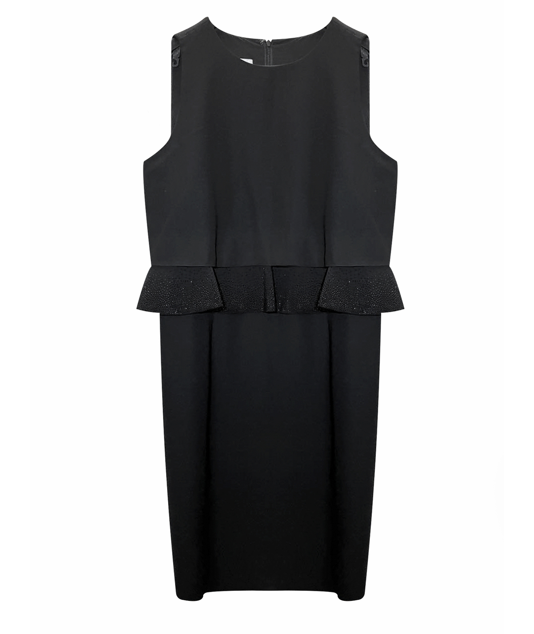 ARMANI COLLEZIONI Черное полиэстеровое коктейльное платье, фото 1