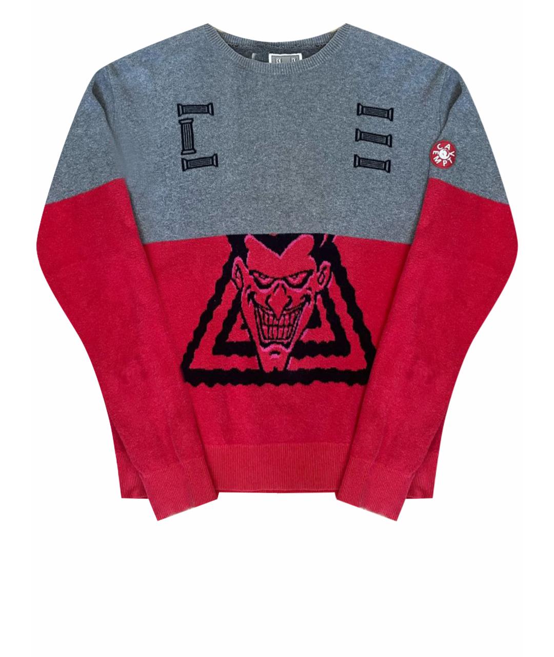 CAV EMPT Красный хлопковый джемпер / свитер, фото 1