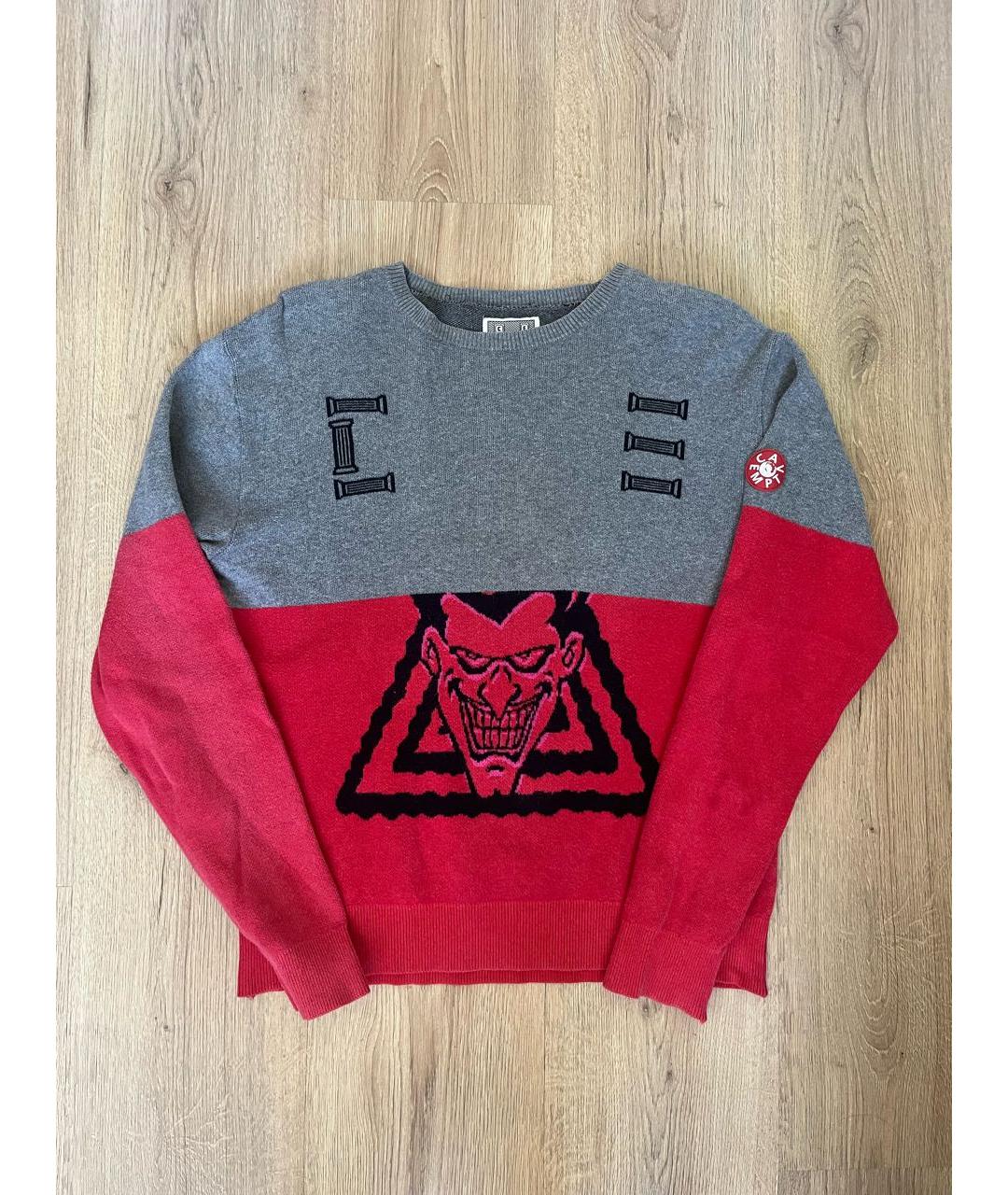 CAV EMPT Красный хлопковый джемпер / свитер, фото 9