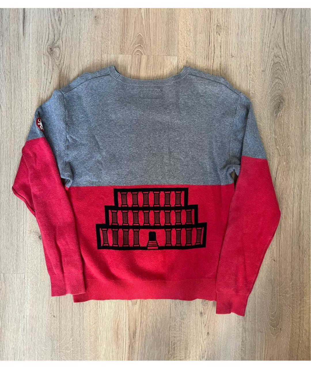 CAV EMPT Красный хлопковый джемпер / свитер, фото 2