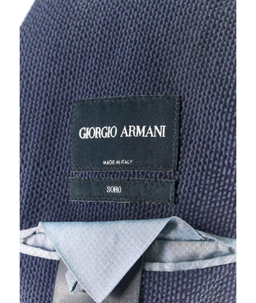 GIORGIO ARMANI Синий пиджак, фото 3