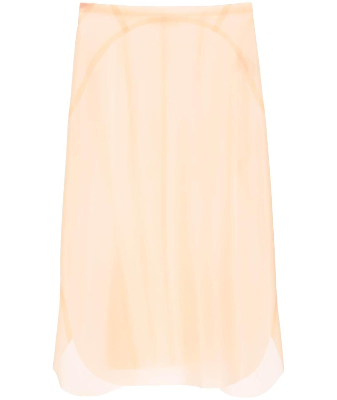ALAIA Розовая юбка миди, фото 2