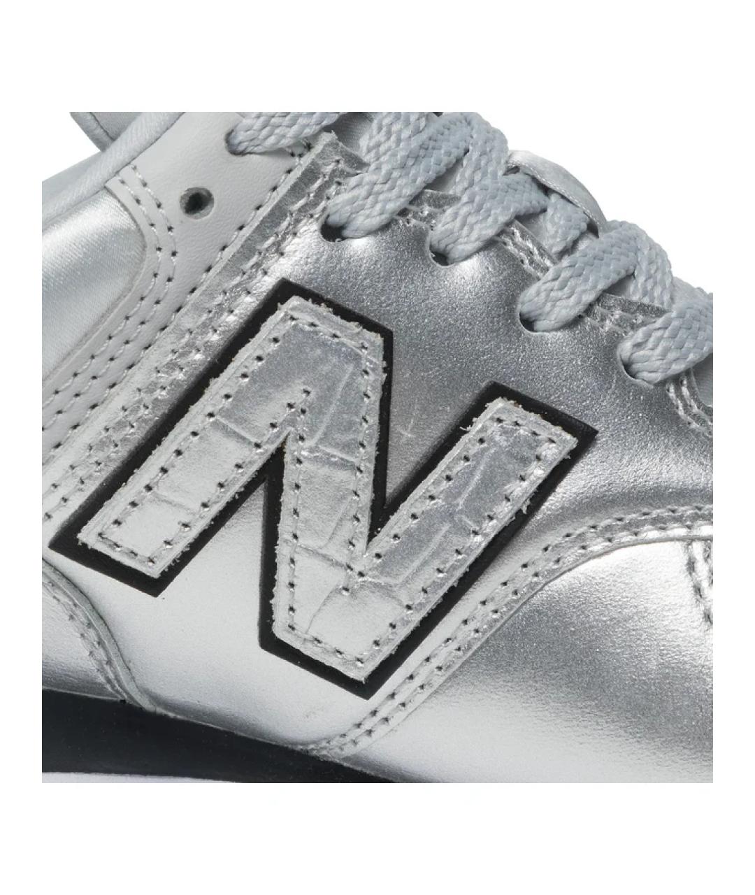 NEW BALANCE Серебряные низкие кроссовки / кеды, фото 5