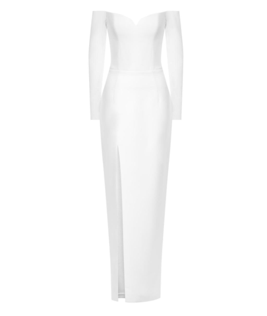 RASARIO Белое полиэстеровое вечернее платье, фото 1