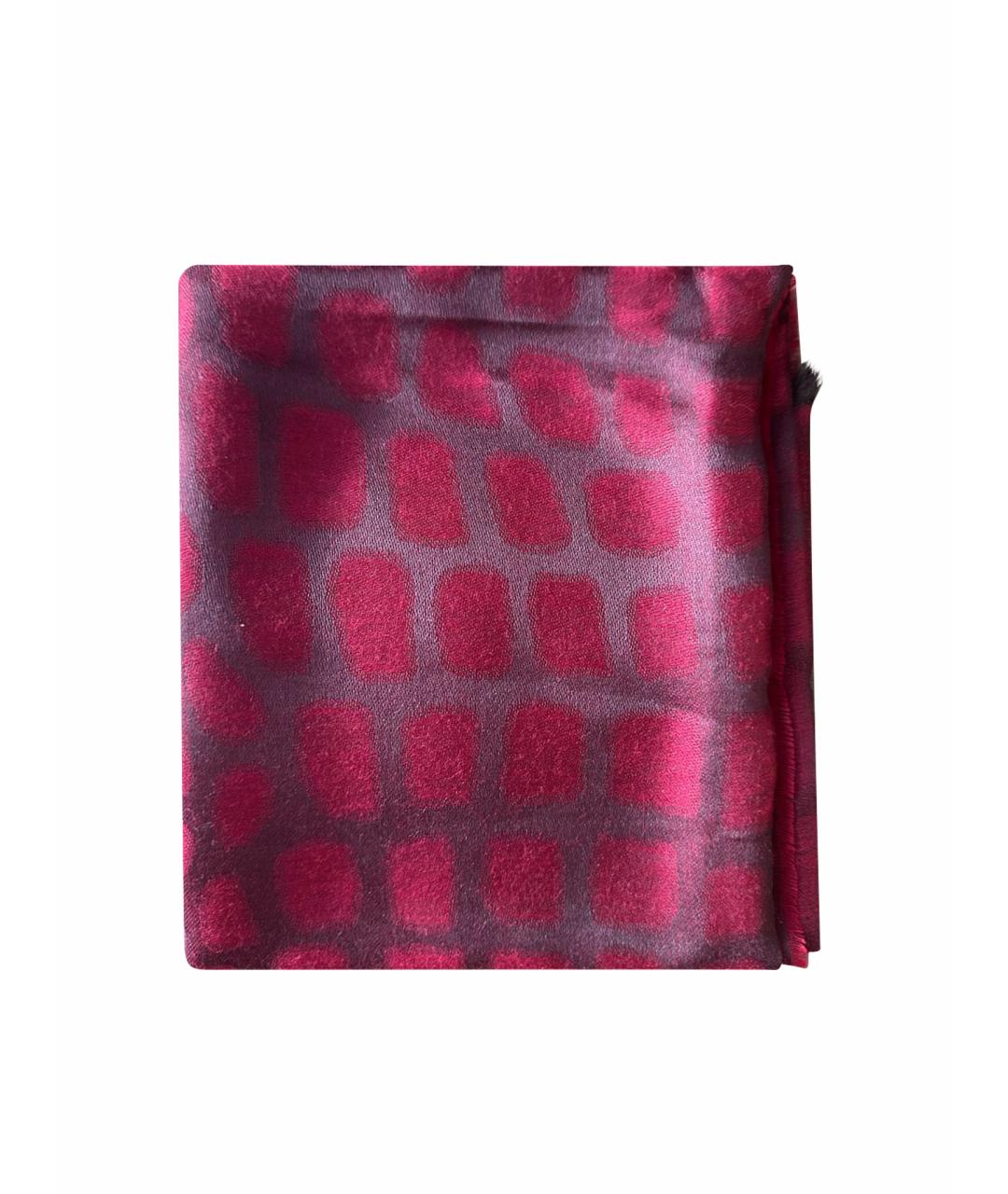 MAX MARA Фиолетовый шерстяной платок, фото 1