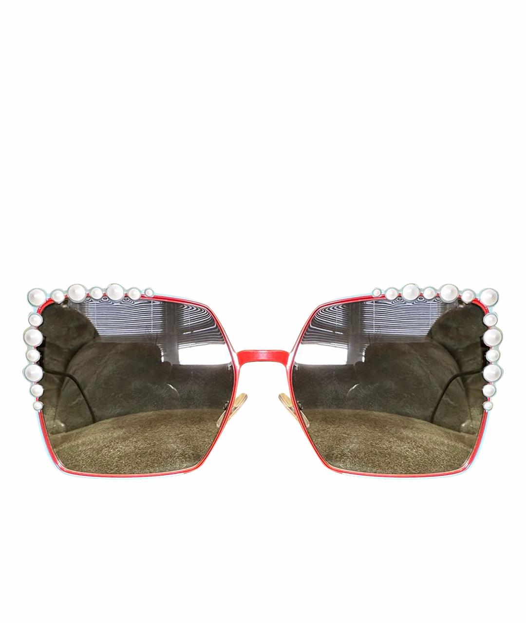 FENDI Мульти металлические солнцезащитные очки, фото 1