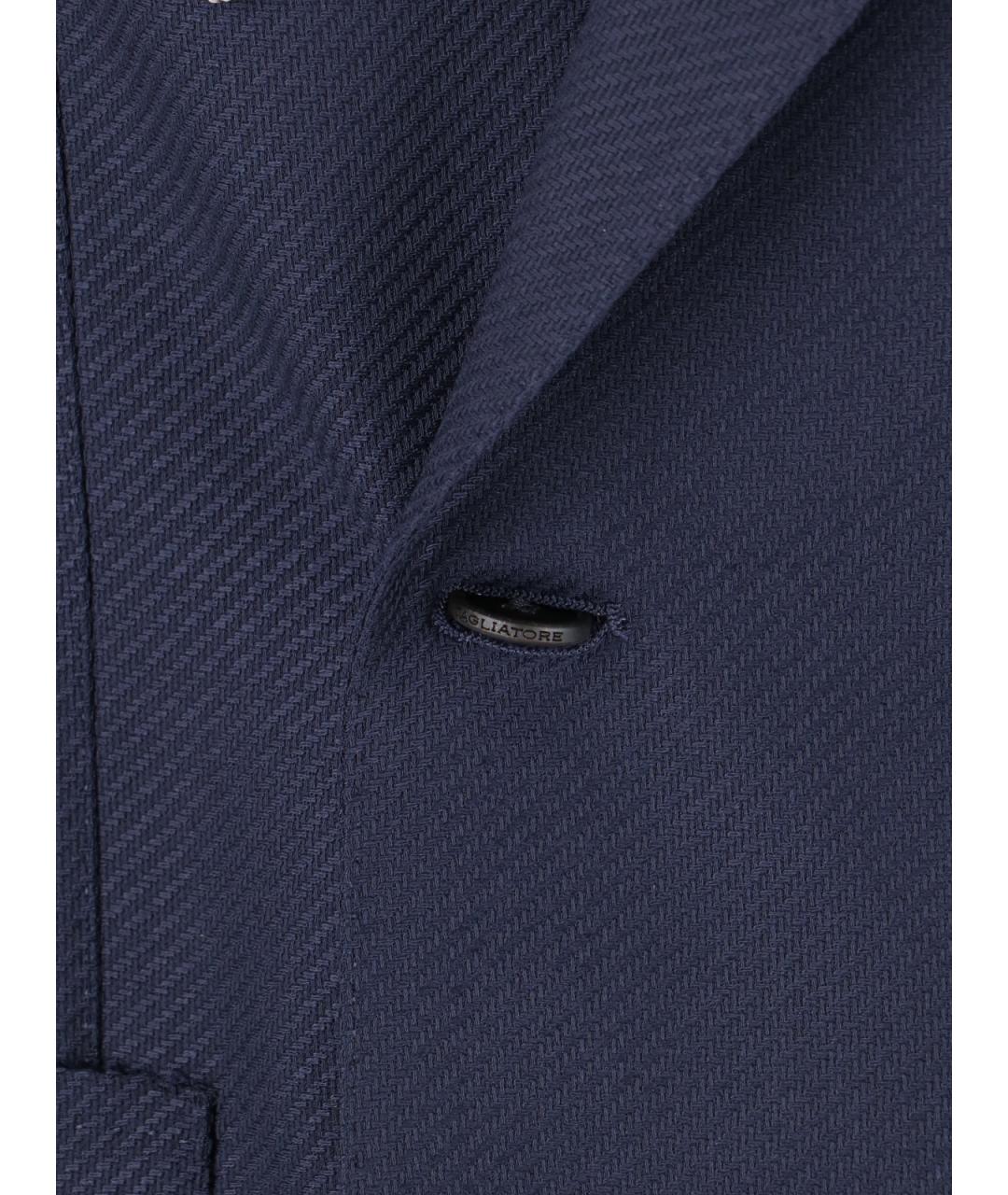 TAGLIATORE Темно-синий пиджак, фото 4
