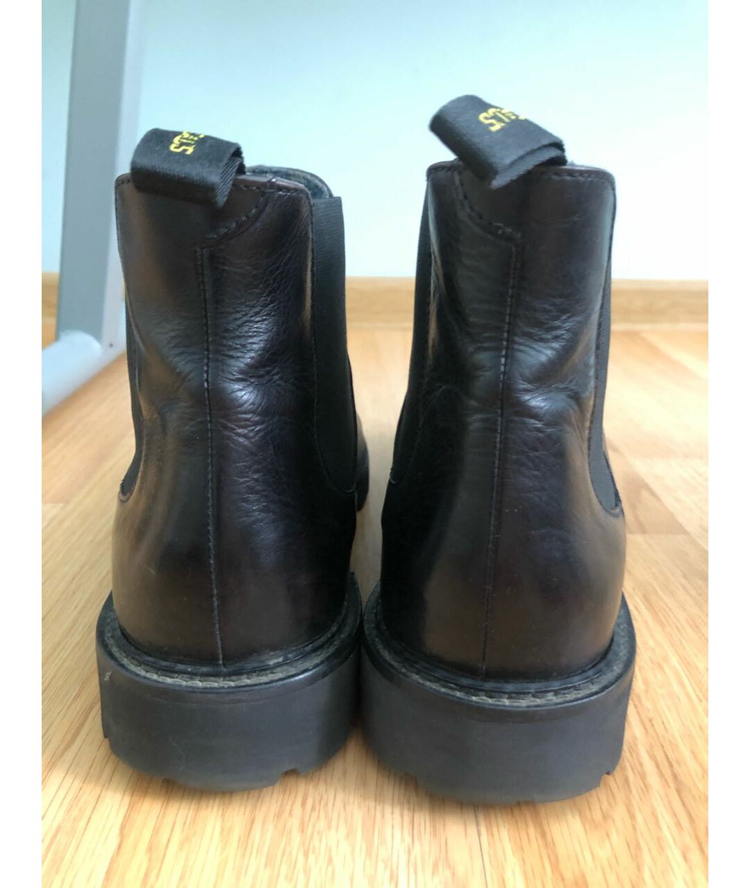 DOUCAL'S Черные кожаные высокие ботинки, фото 4