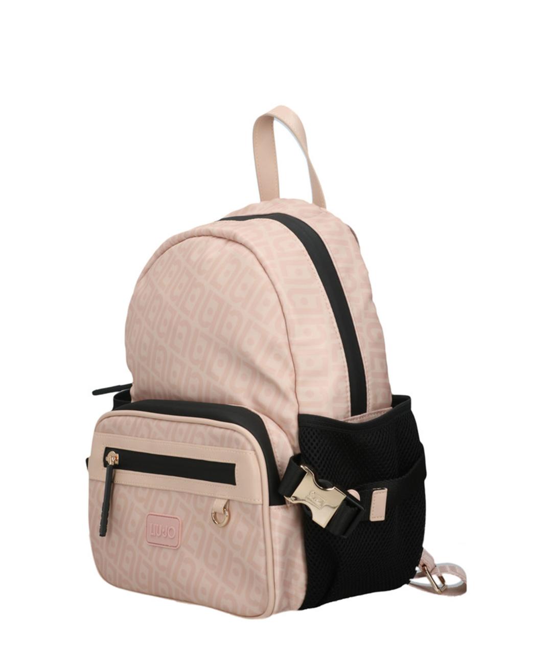 LIU JO Розовый синтетический рюкзак, фото 3
