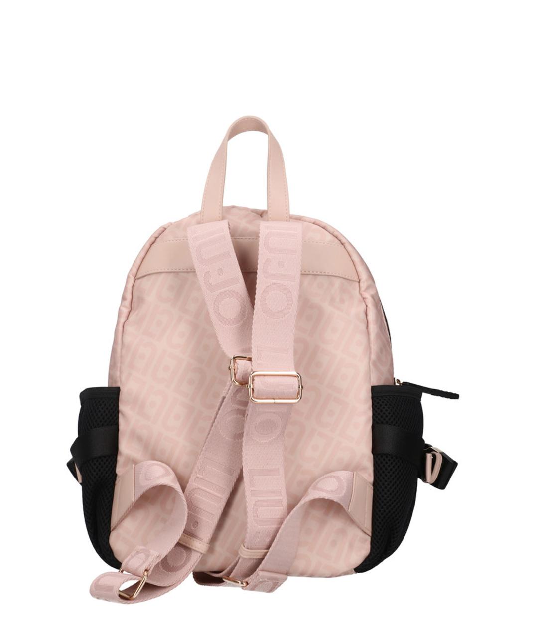 LIU JO Розовый синтетический рюкзак, фото 2