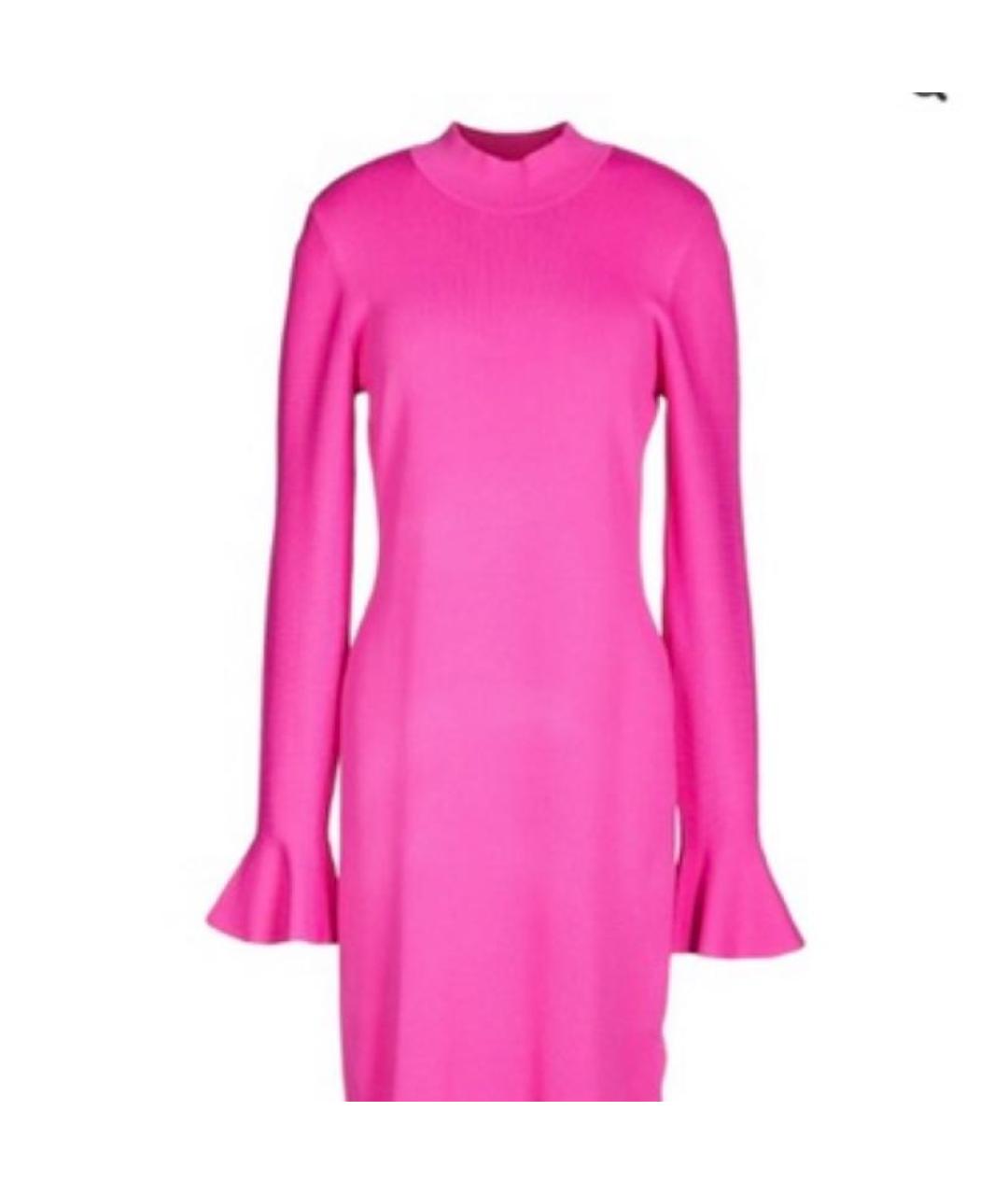 MICHAEL MICHAEL KORS Розовое коктейльное платье, фото 2
