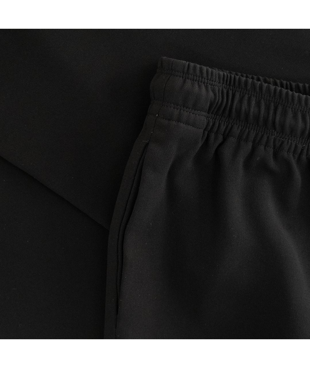 THEORY Черные полиэстеровые прямые брюки, фото 4