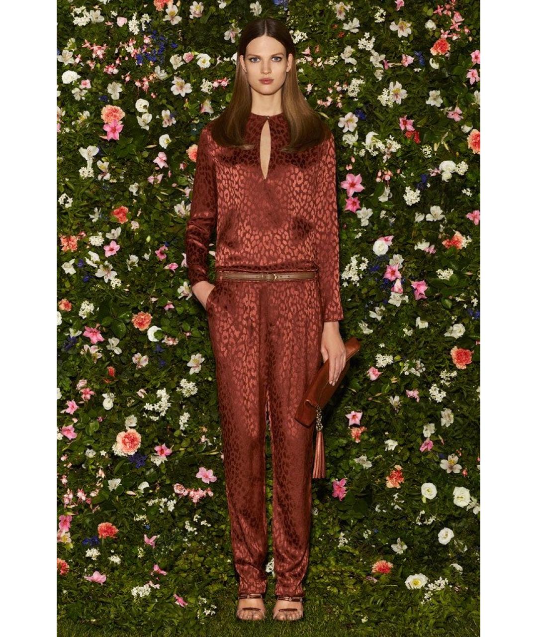 GUCCI Коричневый кожаный ремень, фото 5