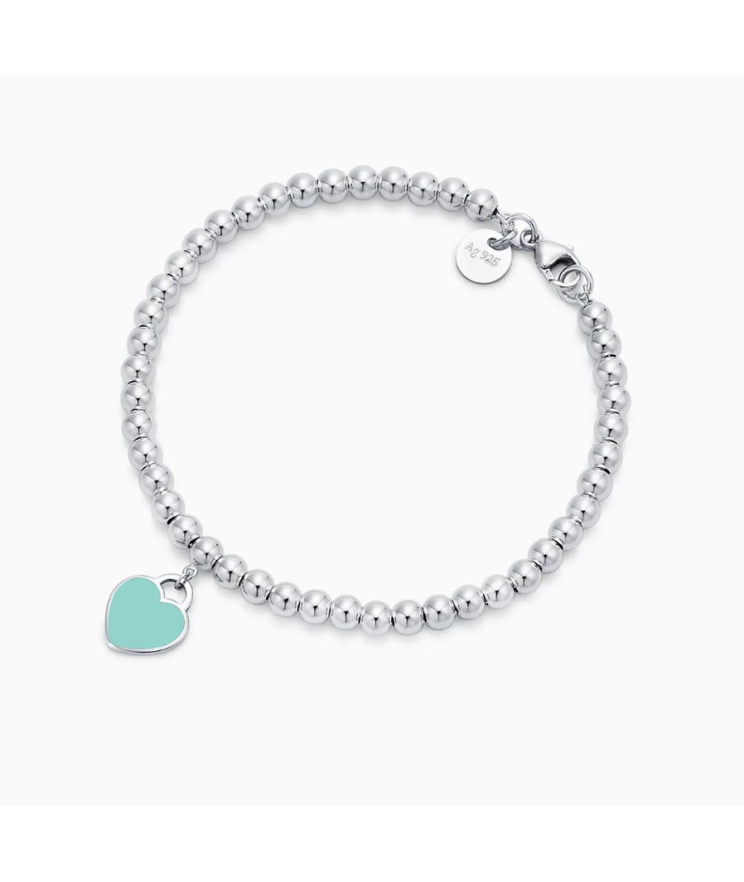 TIFFANY&CO Серебрянный серебряный браслет, фото 6