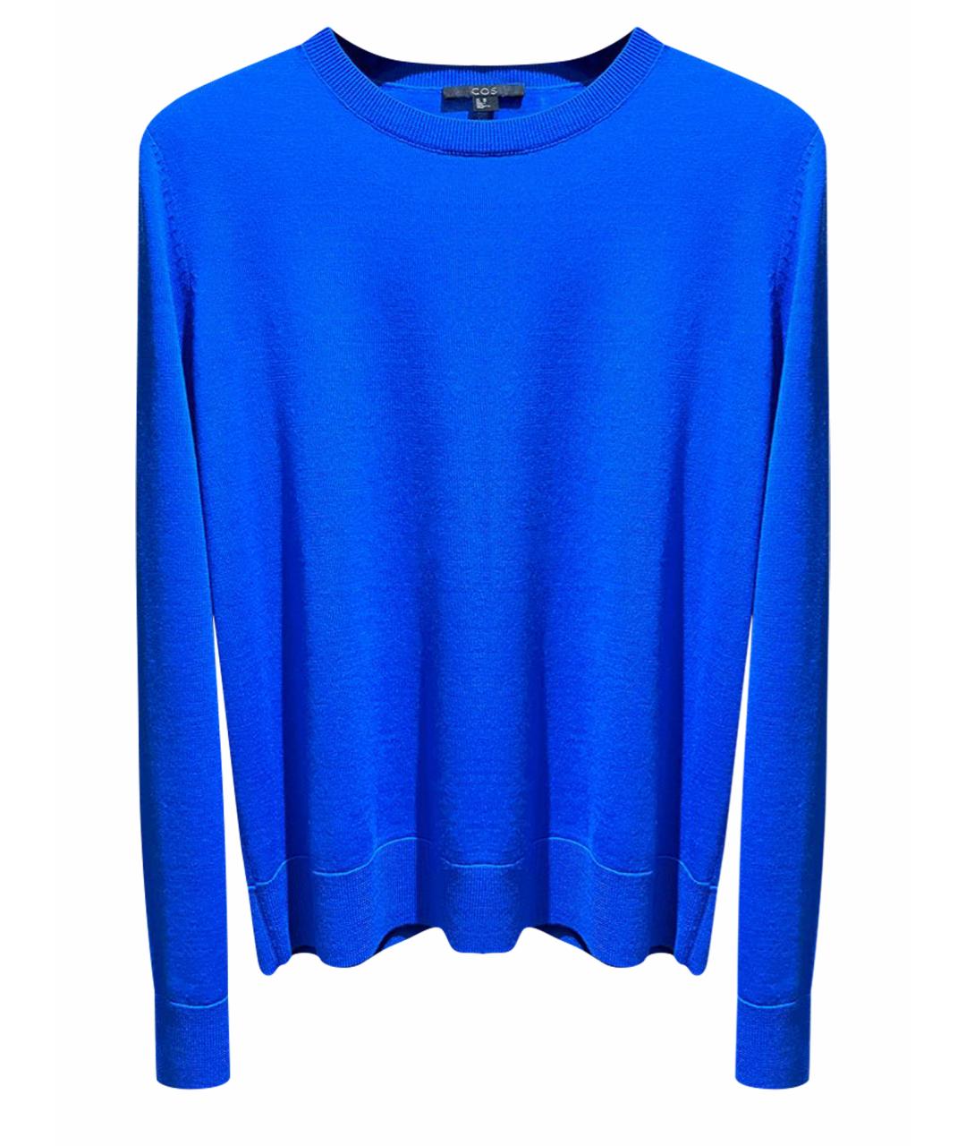 COS Синий шерстяной джемпер / свитер, фото 1