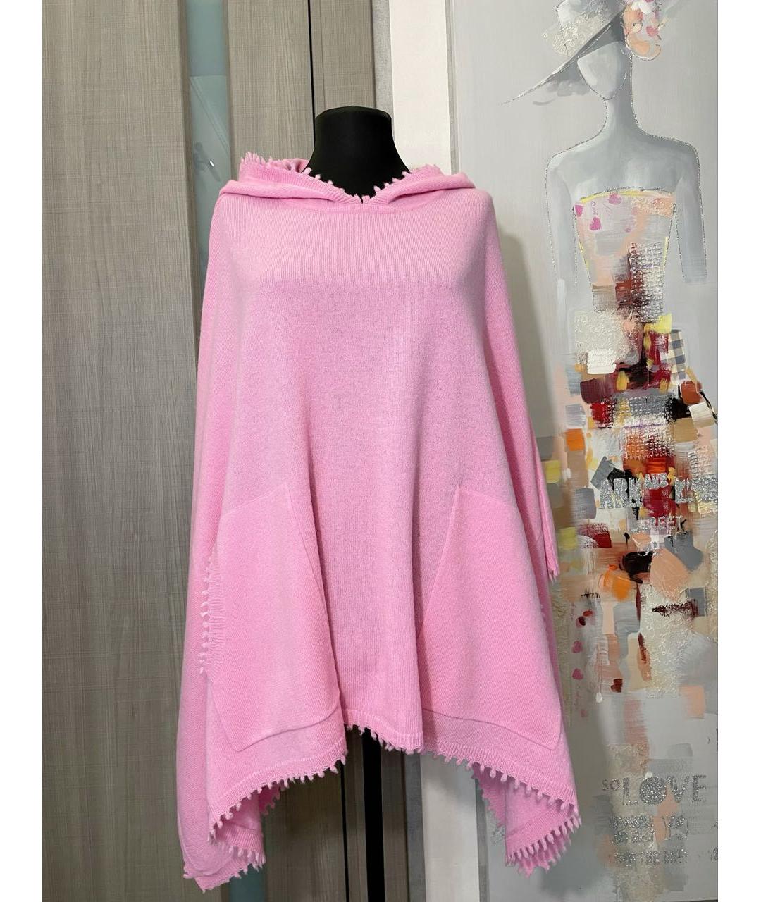 MAX&MOI Розовый кашемировый джемпер / свитер, фото 9
