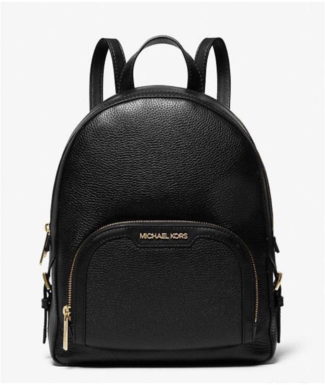 MICHAEL KORS Черный кожаный рюкзак, фото 5