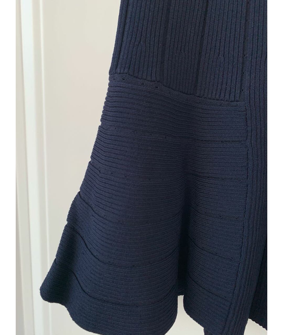 SANDRO Темно-синяя юбка мини, фото 2