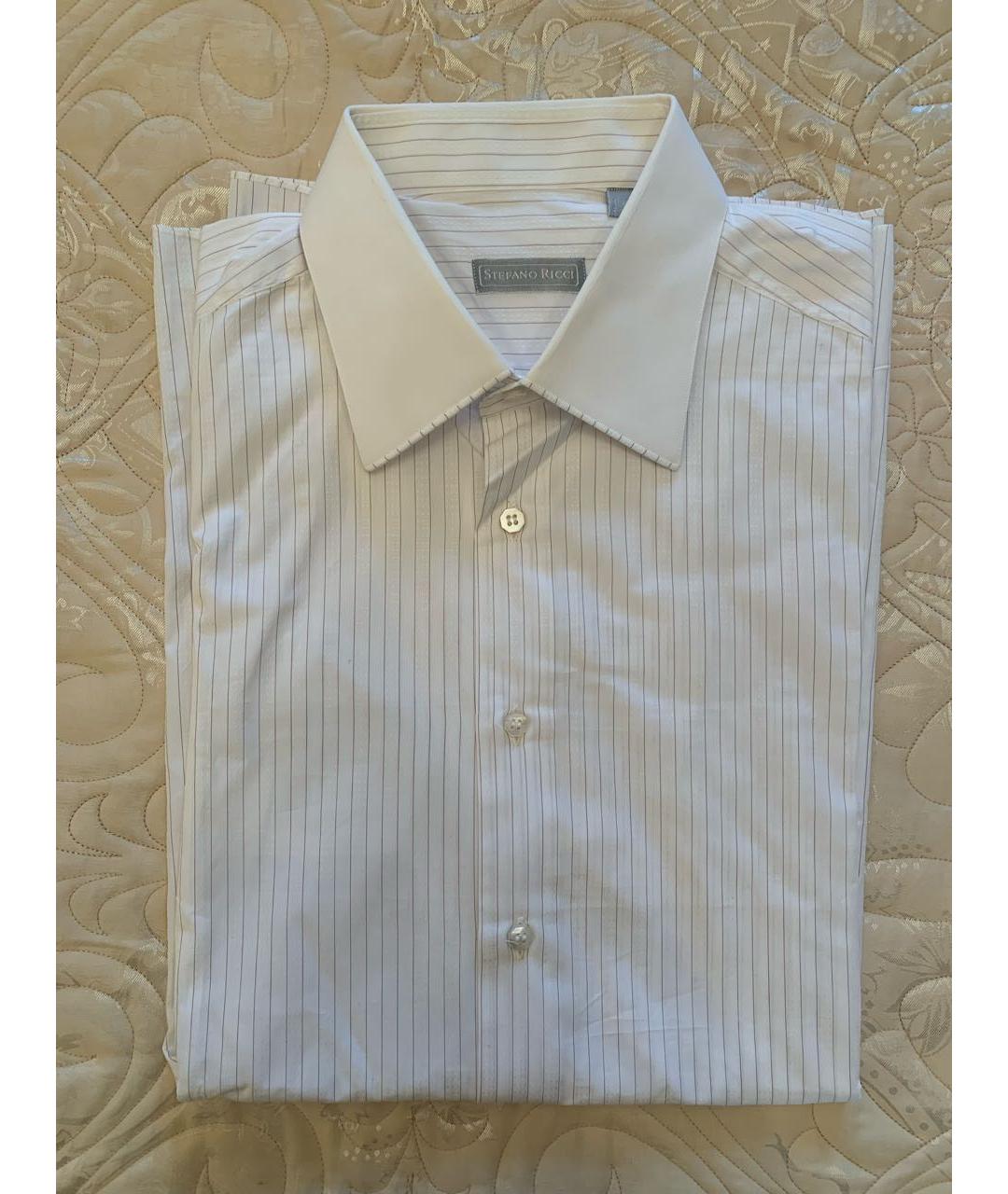 STEFANO RICCI Мульти хлопковая кэжуал рубашка, фото 4