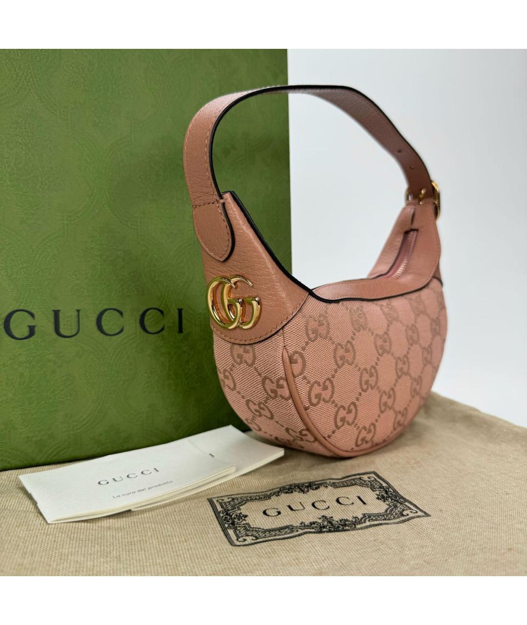 GUCCI Кожаная сумка через плечо, фото 3